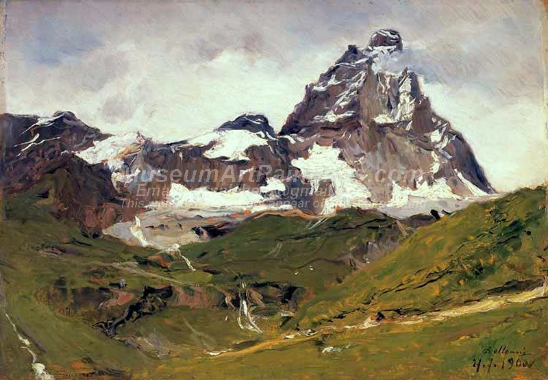 alpi Cervino by Lorenzo Delleani